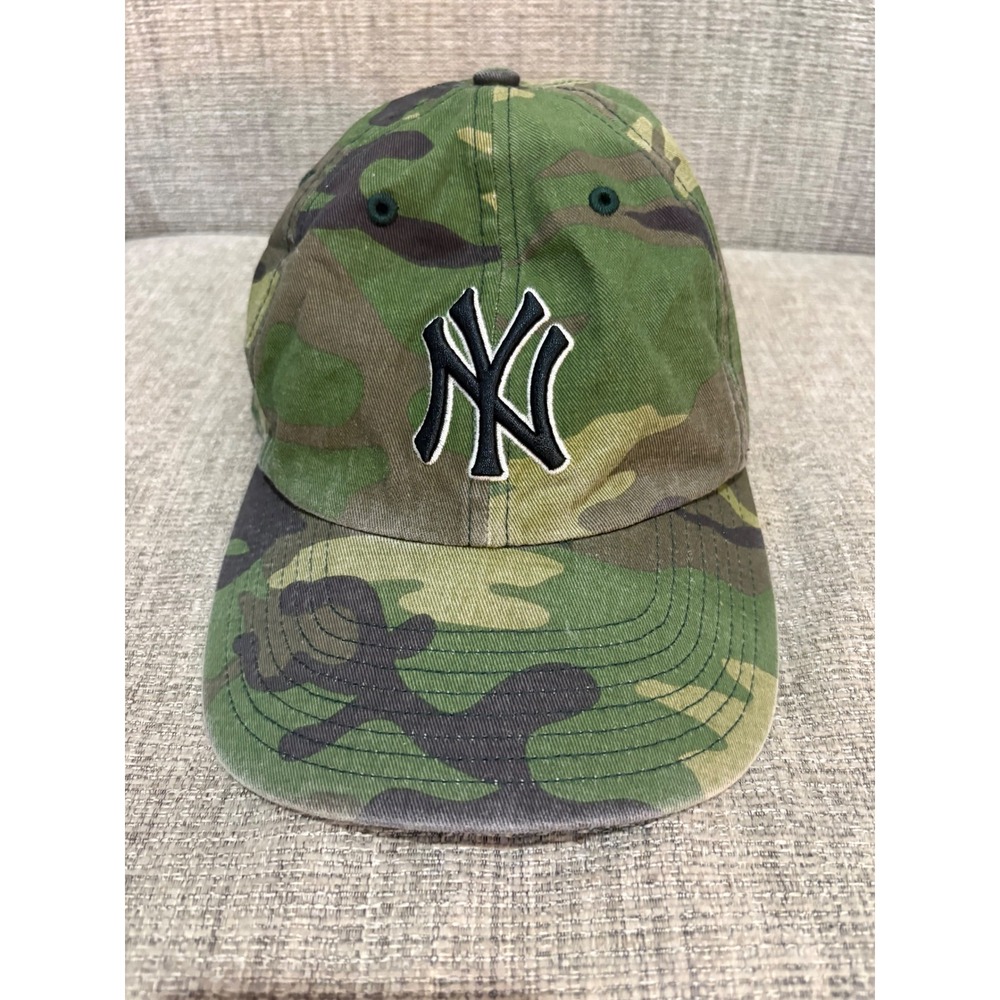 '47 Brand New York Yankees Camo Hat MLB Adjustable Strapback Cap OSFA